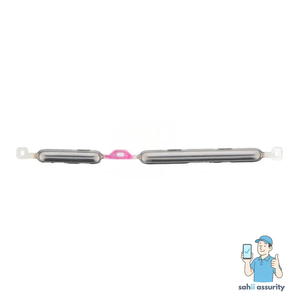 Volume Side Button Outer for Motorola Moto G51 5G Silver thumbnail